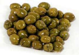Olive Verdi intere dolcificate Nocellara in salamoia